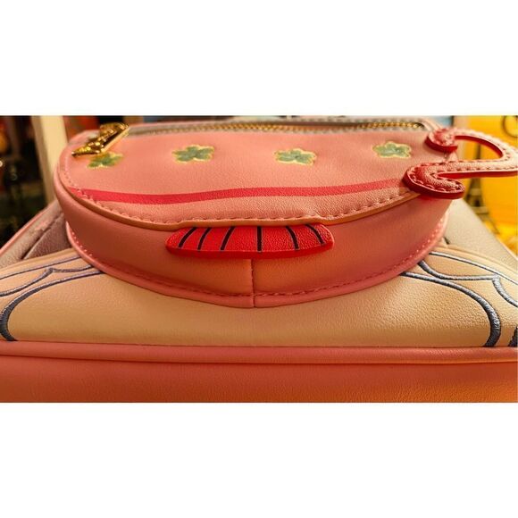 Loungefly Disney Alice Hatter In Wonderland Mad Tea Party Backpack & Wallet NWT - Picture 15 of 16